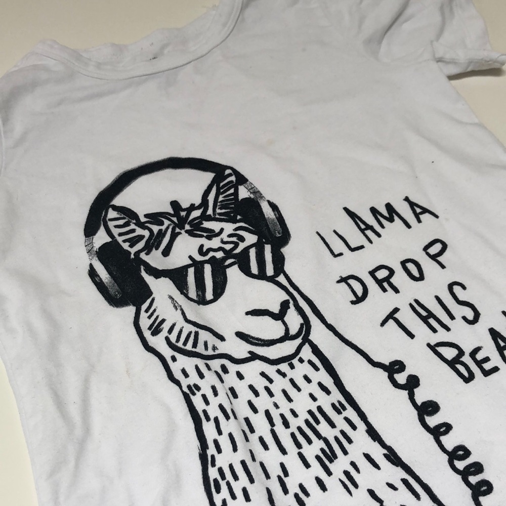 OshKosh Rockin’ Llama T-shirt Size 6